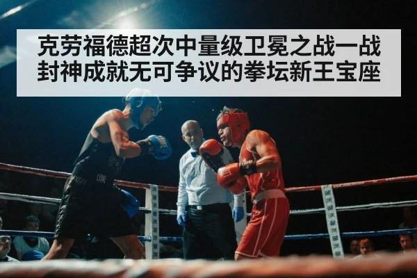 boxing match crowd
